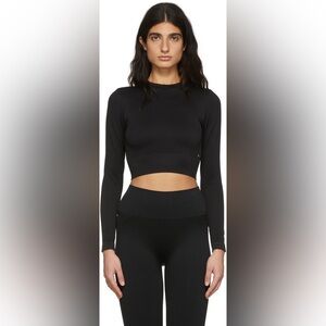 Lune Active Black Polly Sport Top